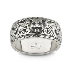 Gucci .925 Silver Wolf Ring